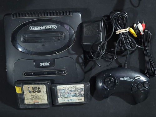 Consola Sega Genesis 2 + 1 Control + 2 Juegos