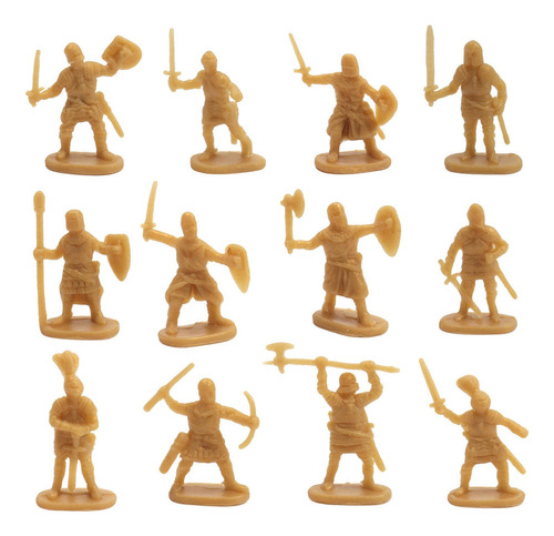 Soldados Medievales A Escala 1:72, 200x, Soldados Arcaicos
