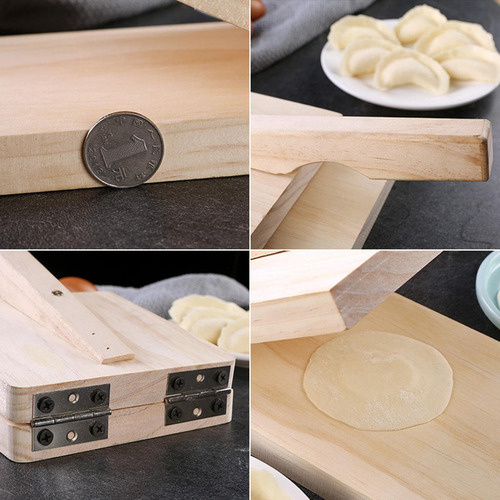 Espremedor De Bolinhos Chinês Gyoza Pizza Maker Dough Press