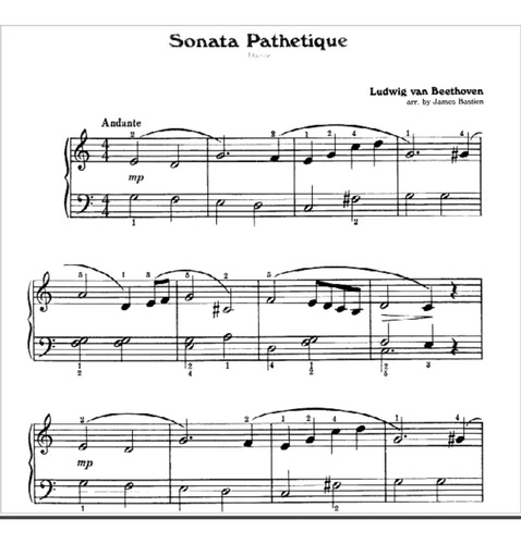 Bastien Favorite Classic Melodies Partituras Para Piano