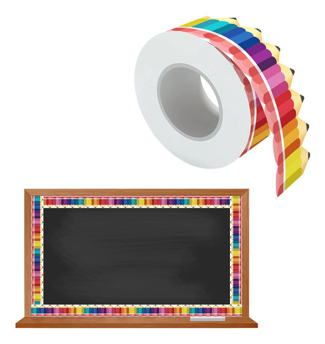 Bordas De Quadro De Avisos De Lápis Bordas De Sala De Aula