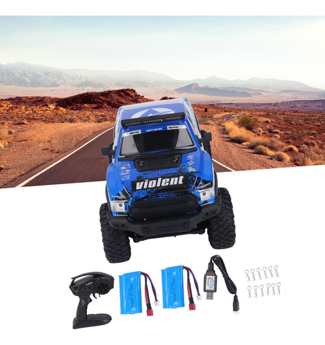 Luz Led Rc Racing Climber Crawler, Escala 1/10, 2.4 Ghz, 4wd