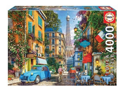 Puzzle 4000 Pcs 136x96cm Calles De Paris