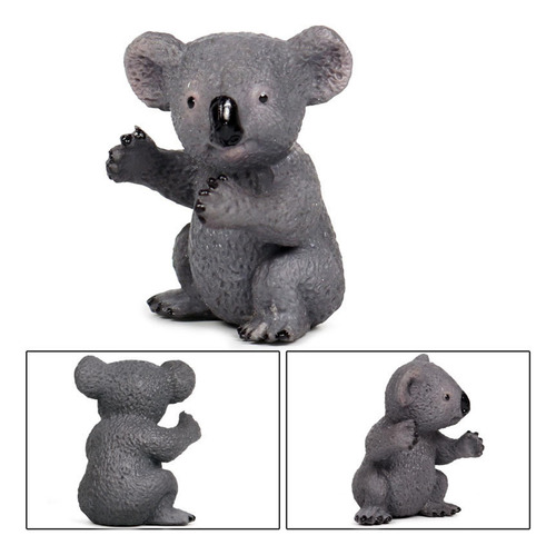 Figura De Koala De Simulación De Adorno De Bosque De Bebé