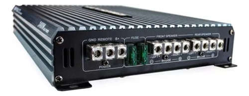 Amplificador Rock Series Rks-p110.4 4ch Clase Ab 2400w Max Color Gris