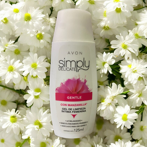 Avon Simply Delicate Gel De Limpieza Intima Con Manzanilla