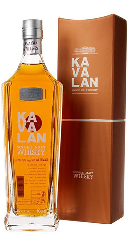 Imagen 1 de 8 de Whisky Kavalan Single Malt 700ml Origen Taiwan