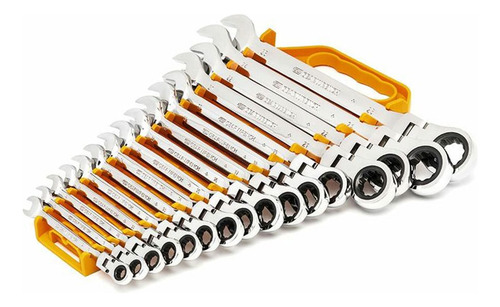 Juego De Llaves Con Matraca Flex Gearwrench 18 Pz 9902d
