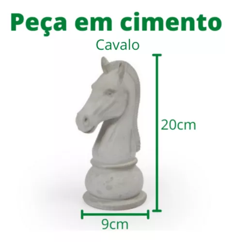 Peça De Xadrez Bispo Torre Peão Decoração Cerâmica Creme