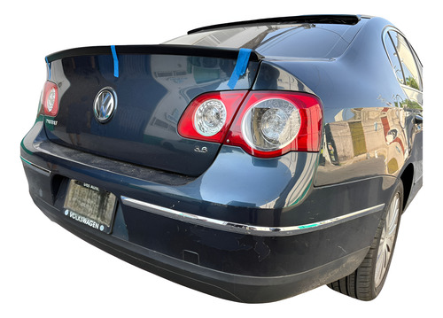 Aleron Tuning Filo Vw Passat 05 06 07 08 09 10 Negro Poliure