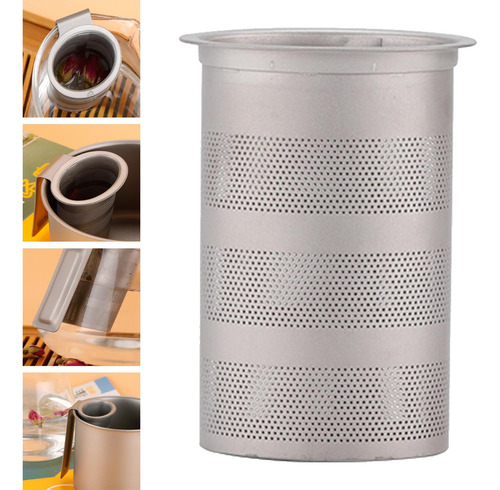 Colador De Té De Titanio Infusor De Té De Malla Extrafina