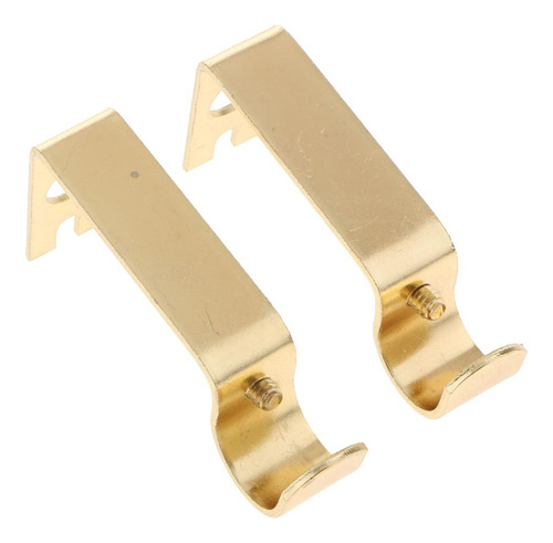 3 Par De Soportes Elegantes Para Barra De Cortina 3 Piezas