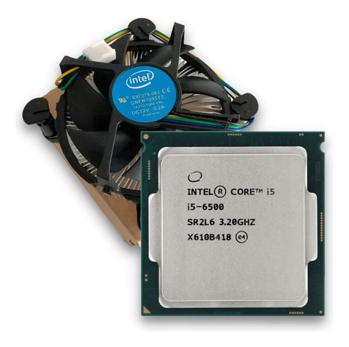 Processador Intel Lga 1151 I5 6500 3.60 6 Mb C/ Cooler Tray