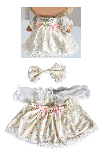 Traje De Vestir Para Muñecas Con Tocado, Accesorio De
