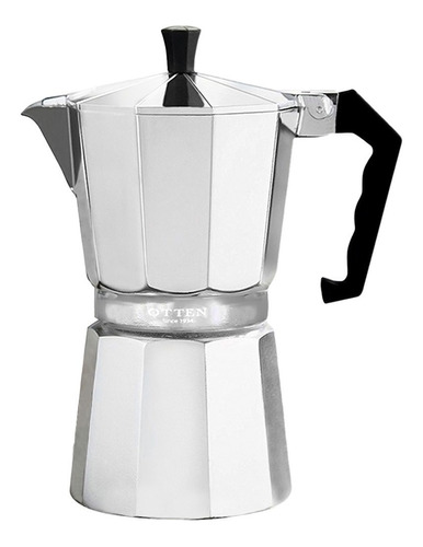 Cafetera Manual Alum Italiana 12 Tazas Otten 600 Ml Oferta