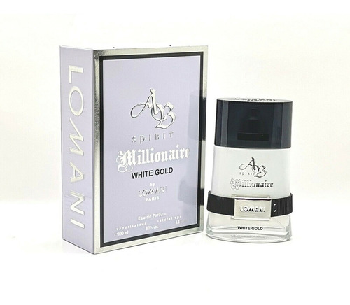 Lomani Spirit Millionaire White Gold Edp 100ml Silk Perfumes