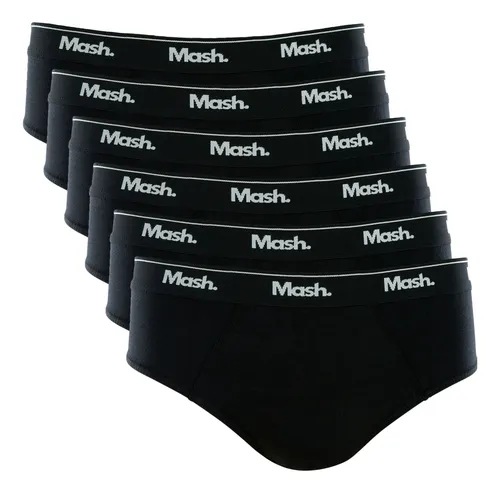Kit 6 Cuecas Slip: 68% Off! 🩲