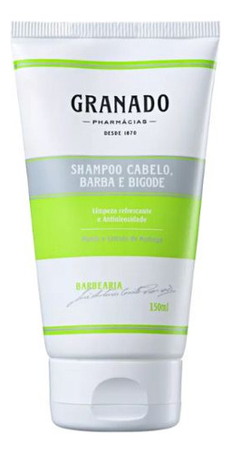 Shampoo Cabelo, Barba E Bigode Barbearia 150ml - Granado