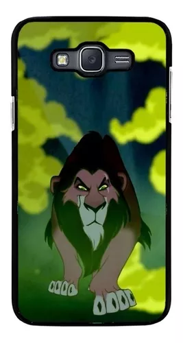 Funda para Oppo A53s Oficial de Disney Simba y Nala Silueta - El Rey León