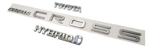 Toyota Corolla Cross Emblemas