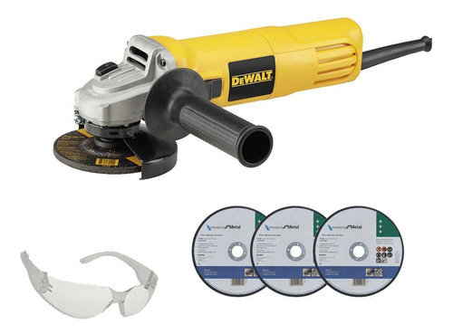 Esmerilhadeira Ang. Dewalt Dwe4010 4.1/2 750w + Acess 110v