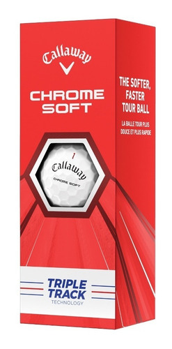 Imagen 2 de 7 de Pelotas Callaway Chrome Soft 20 Triple Track | Thegolfershop