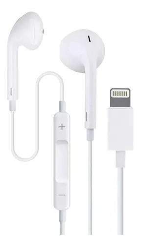 Thore - Auriculares con cable para iPhone con conector Lightning,  certificados MFi por auriculares de Apple, micrófono intrauditivo con cable  y