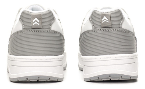 Zapatilla Colegial Blanca Y Azul Board Atomik