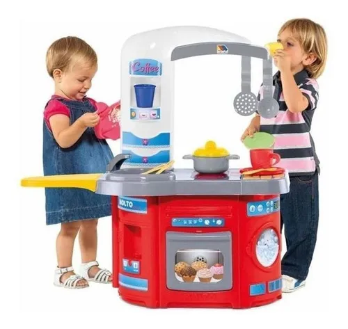 Cocina Para Ni os Juguete Prinsel First Chef Accesorios Color Rojo