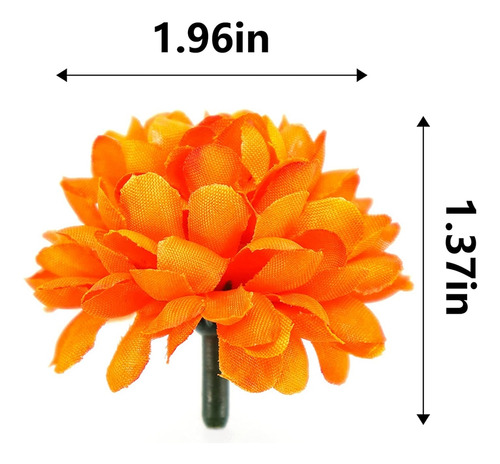 Para Cabezas De Flores De Caléndula A Granel, 100 Cabezas