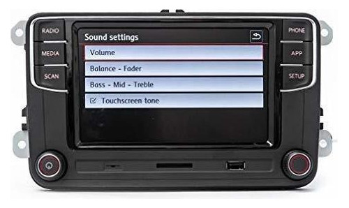 Radio De Coche Estéreo Carplay 6.5 Mib2 Rcd330 Rcd360 Pantal