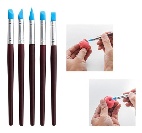 Kit X36 Estecas Herramientas Para Arcilla Ceramica Alfareria