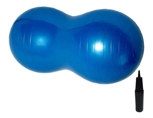 Bola Feijão Peanut 90x45 Cm C/ Bomba Pilates Riber Supermedy