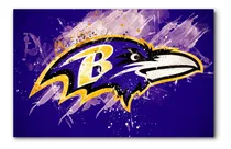 Comprar Cuadro Decorativo Futbol Americano Ravens Baltimore Deportes