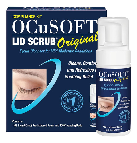 Ocusoft Lid Scrub Original Compliance Kit (50 Milliter)