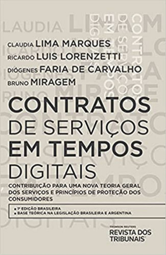 Contratos De Serviços Em Tempos Digitais (2021) Rt, De Diversos Autores. Editora Revista Dos Tribunais Em Português