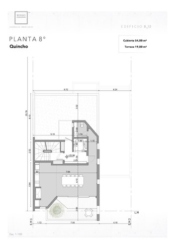 En Venta Departamento De 2 Ambientes En Pozo. Edificio Bonjo 12. Zona Chauvin.
