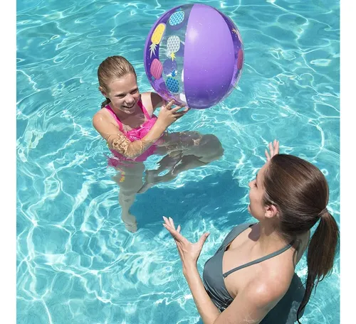 Pelota Inflable Playa Splash 51cm Morada Bestway / Tcenter