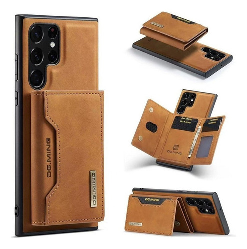 Para Funda De Teléfono Samsung Galaxy+funda De Tarjeta Magné