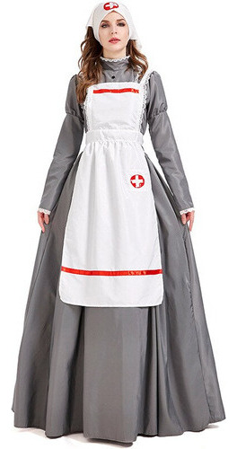 Hjb Vestido De Uniforme De Enfermera Florence Nightingale C