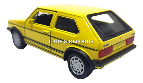 Volkswagen Golf I Gti Rabbit Nuevo Sin Caja - A Welly 1/32 Amarillo
