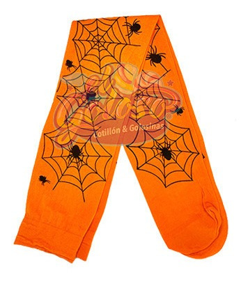 Medias Altas Para Halloween Murcielago O Araña Para Disfraz