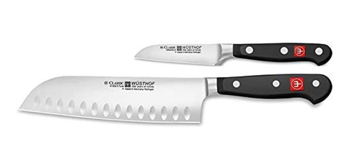 Juego De Cuchillo Santoku De Asia