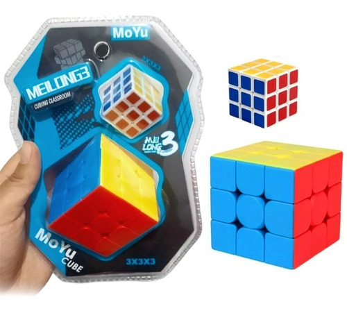 Cubo Magico Rubik Moyu Alta Velocidad 3x3x3 (2 Piezas)