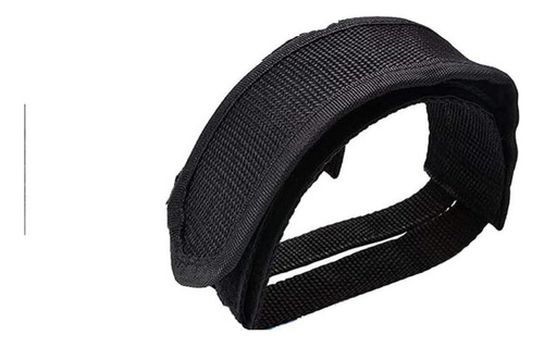 1 Correos De Pedal De Bicicleta, Correas De Los Pies Negros