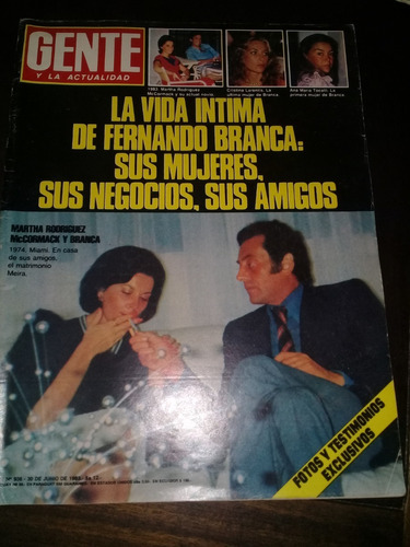 Revista **gente** Nº 936.  30 De Junio De 1983