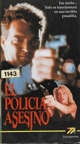 El Policia Asesino Vhs Psycho Cop 2 Terror Robert R. Shafer