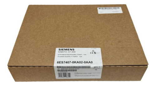 Siemens Fuente Poder Mod. 6es7407-oka02-0aa0 Para Plc S7-400