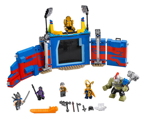Kit De Construcción Lego Super Heroes Thor Vs. Hulk Arena Cl