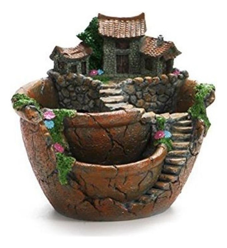 Ounona Tiesto, Mini Jardín Pot Contenedor De Fairy Garden P